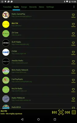 Game Radio android App screenshot 1